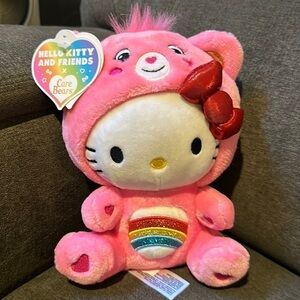 Hello Kitty X Carebear In Cheer Bear Costume Brand new!